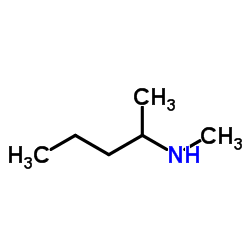 2-(Methylamino)pentane Structure