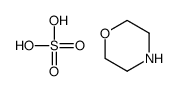 morpholine,sulfuric acid Structure