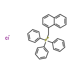 (1-Naphthylmethyl)(triphenyl)phosphonium chloride Structure