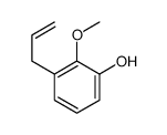 2-methoxy-3-prop-2-enylphenol Structure