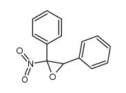 1,2-diphenyl-1-nitrooxirane结构式