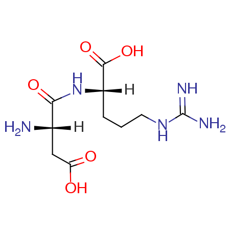 H-Asp-Arg-OH Structure