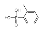 (2-methylphenyl)phosphonic acid Structure