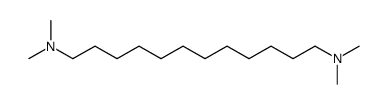 N,N,N',N'-tetramethyldodecane-1,12-diamine structure