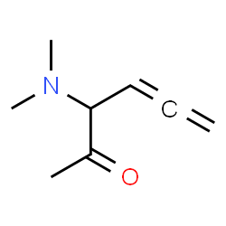 4,5-Hexadien-2-one, 3-(dimethylamino)- (9CI)结构式