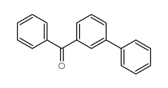 BIPHENYL-3-YL(PHENYL)METHANONE Structure