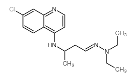 Butanal,3-[(7-chloro-4-quinolinyl)amino]-, 2,2-diethylhydrazone picture