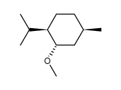 isomenthol methyl ether Structure