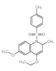 4-ethoxy-6-methoxy-2-methyl-1-(4-methylphenyl)sulfonyl-2H-quinoline picture