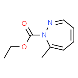 1H-1,2-Diazepine-1-carboxylic acid,7-methyl-,ethyl ester结构式