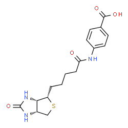 N-biotinyl-4-aminobenzoic acid picture