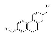 2,7-bis(bromomethyl)-9,10-dihydrophenanthrene Structure