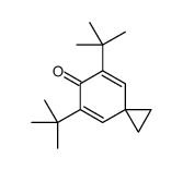 5,7-ditert-butylspiro[2.5]octa-4,7-dien-6-one Structure