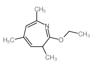 2-ethoxy-3,5,7-trimethyl-3H-azepine结构式