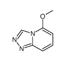 1,2,4-Triazolo[4,3-a]pyridine,5-methoxy-(9CI) Structure