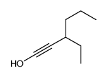 4-ETHYL-1-HEXYN-3-OL Structure