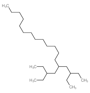 Octadecane,3-ethyl-5-(2-ethylbutyl)- Structure