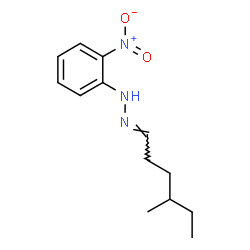 Hexanal, 4-methyl-, (2-nitrophenyl)hydrazone结构式