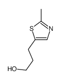 3-(2-methyl-1,3-thiazol-5-yl)propan-1-ol结构式