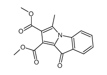 Dimethyl-9-oxo-3-methyl-9H-pyrrolo[1,2-a]indol-1,2-dicarboxylat结构式