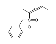 penta-2,3-dien-2-ylsulfonylmethylbenzene结构式