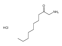 1-aminodecan-2-one,hydrochloride Structure