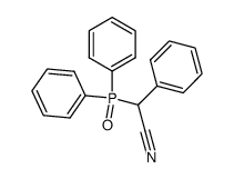 (α-cyanobenzyl)diphenylphosphine oxide Structure