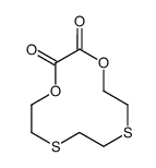 1,4-dioxa-7,10-dithiacyclododecane-2,3-dione结构式