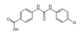 1-(4-Carboxyphenyl)-3-(4-chlorophenyl)urea结构式