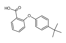 2-(4-tert-Butylphenoxy)benzoesaeure结构式