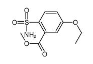 methyl 5-ethoxy-2-sulfamoylbenzoate Structure