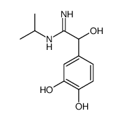 Benzeneethanimidamide, alpha,3,4-trihydroxy-N-(1-methylethyl)- (9CI) structure