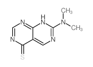 3-dimethylamino-2,4,8,10-tetrazabicyclo[4.4.0]deca-1,3,5,8-tetraene-7-thione picture