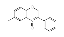 6-methyl-4-oxido-3-phenyl-2H-1,4-benzoxazin-4-ium Structure