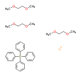 四苯硼酸三(1,2-二甲氧基乙基)锂图片