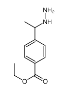 ethyl 4-(1-hydrazinylethyl)benzoate Structure