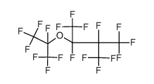 1,1,1,2,3,4,4,4-octafluoro-2-((perfluoropropan-2-yl)oxy)-3-(trifluoromethyl)butane Structure