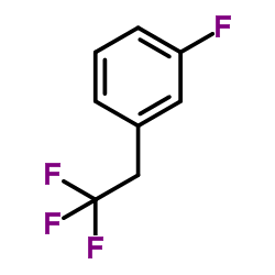 1-Fluoro-3-(2,2,2-trifluoroethyl)benzene结构式