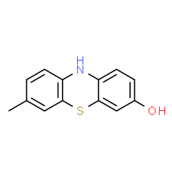 10H-Phenothiazin-3-ol,7-methyl-(9CI) structure