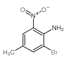 2-Bromo-4-methyl-6-nitroaniline structure