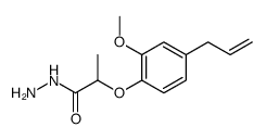 Propanoic acid, 2-[2-methoxy-4-(2-propen-1-yl)phenoxy]-, hydrazide图片