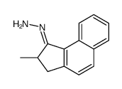 (2-methyl-2,3-dihydrocyclopenta[a]naphthalen-1-ylidene)hydrazine结构式