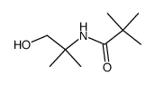 N-(2-hydroxy-1,1-dimethylethyl)-2,2-dimethylpropionamide Structure