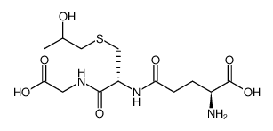 S-(2-Hydroxypropyl)glutathione Structure