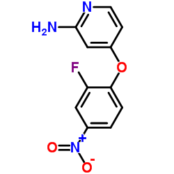 4-(2-Fluoro-4-nitrophenoxy)-2-pyridinamine picture