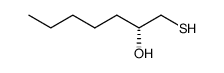 (+)-1-mercapto-2(R)-heptanol结构式