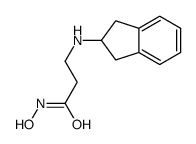 3-(2,3-dihydro-1H-inden-2-ylamino)-N-hydroxypropanamide结构式