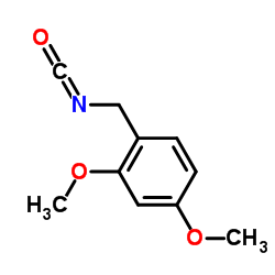 2,4-二甲氧苄基异氰酸酯结构式