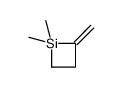 1,1-dimethyl-2-methylidenesiletane Structure