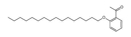 o-Hexadecyloxyacetophenon结构式